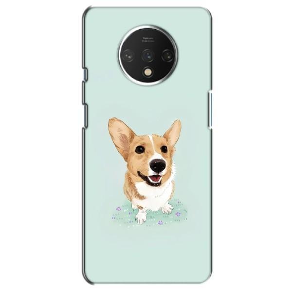 Чехлы с собаками для OnePlus 7T (VPrint) – Корги
