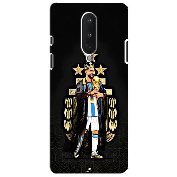 Чехлы для OnePlus 8 (Leo чемпион) (AlphaPrint) – Месси Король