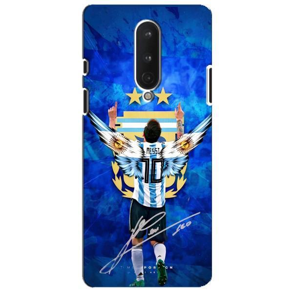 Чехлы для OnePlus 8 (Leo чемпион) (AlphaPrint) – Месси сборная