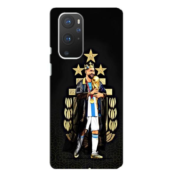 Чехлы для OnePlus 9 Pro (Leo чемпион) (AlphaPrint) – Месси Король