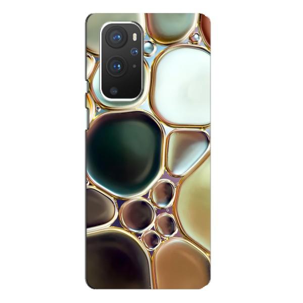 Мраморный чехол на OnePlus 9 Pro (VPrint) – Радужный Мрамор