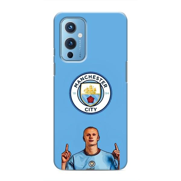 Чехлы с футболистом Ерлинг Холанд для OnePlus 9 (AlphaPrint) – Холанд Манчестер Сити