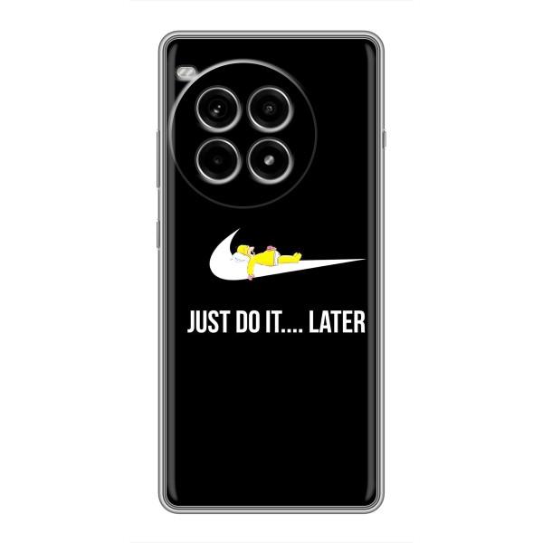 Чехол с логотипом Найк на OnePlus Ace 3 Pro – Nike just do it