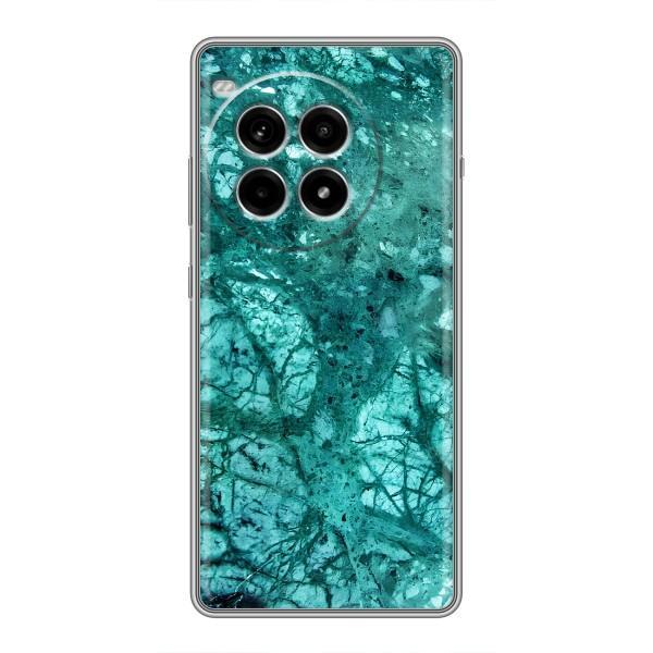 Мраморный чехол на OnePlus Ace 3 Pro (VPrint) – Зеленый мрамор