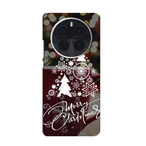 Рождественские Чехлы для OnePlus Ace 5 Pro (VPrint) – Елочка узорная