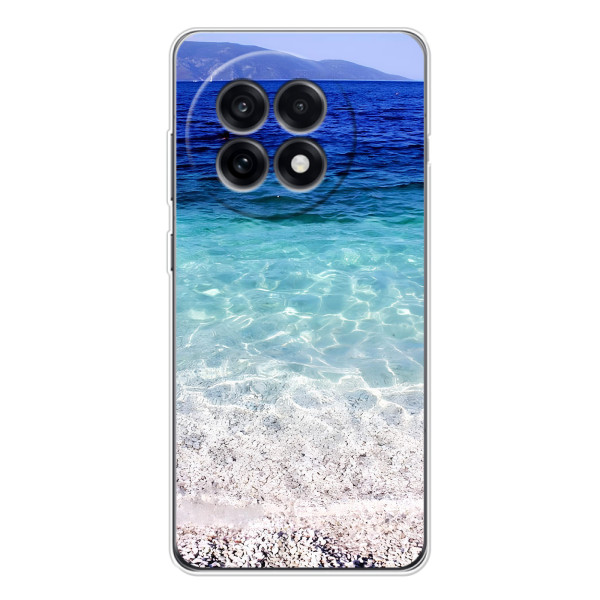 Силиконовый чехол с КАРТИНКАМИ лето для OnePlus Ace 5 (AlphaPrint) – Море