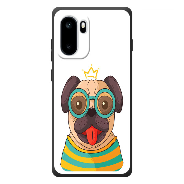 Бампер для OnePlus Ace 6 с картинкой "Песики" – Собака Король