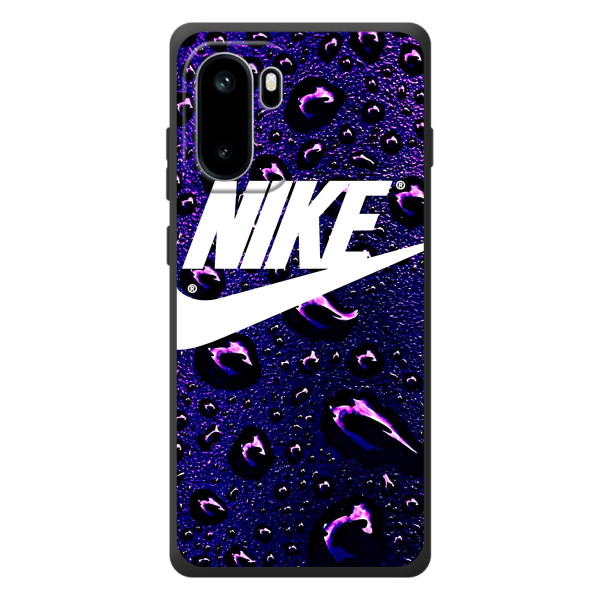 Чехол с логотипом Найк на OnePlus Ace 6 – Найк на фиолетовом