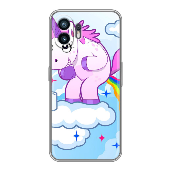 Чохол Unicorn на OnePlus Ace 6T – Веселка Єдиноріга