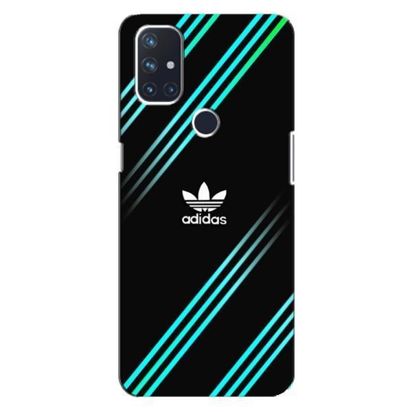 Чохли Адидас для OnePlus Nord 10 5G (AlphaPrint) – Адідас з полосами