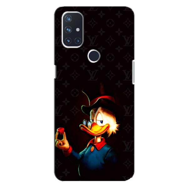 Чехлы для OnePlus Nord 10 5G - Скрудж МакДак Louis Vuitton (PREMIUMPrint) – Скрудж с бриллиантом