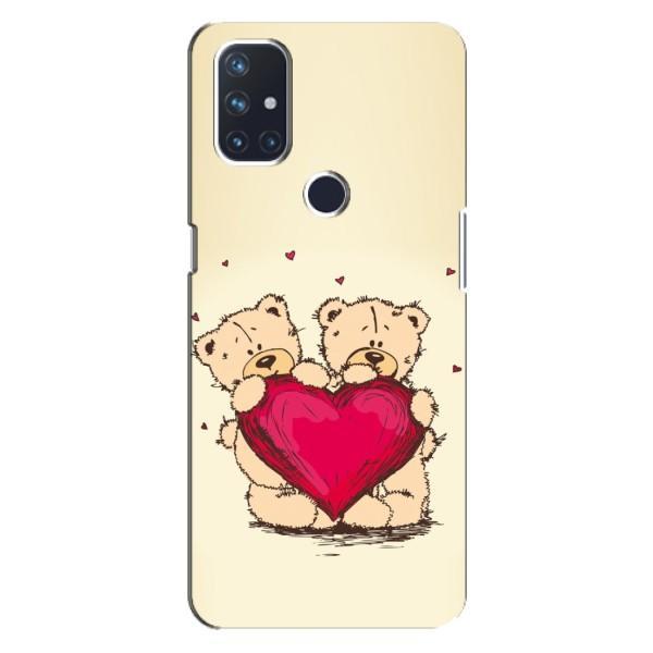Чехлы для любимой на ВанПлас Норд 10 (5G) (VPrint) – Медвежонки