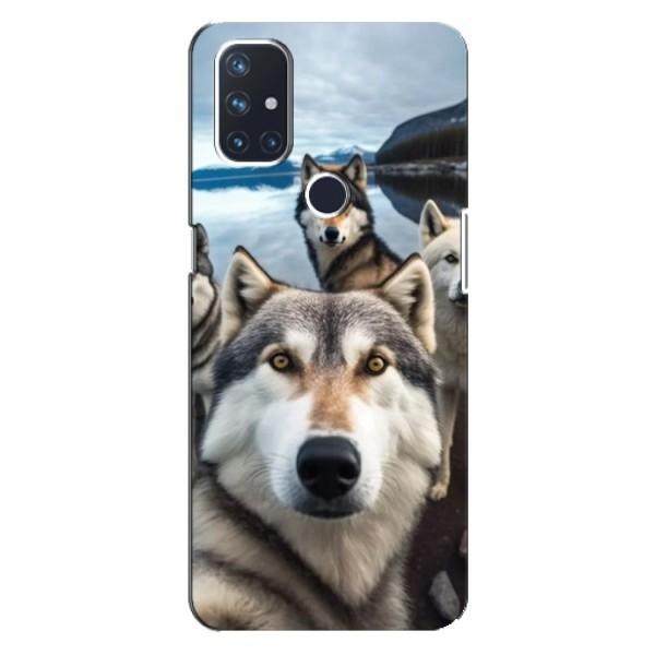 Чехол с Хаски для OnePlus Nord 10 5G - (AlphaPrint) – Селфи ХАски