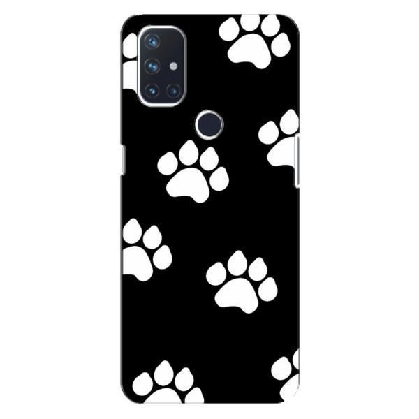 Чехлы с собаками для OnePlus Nord 10 5G (VPrint) – Следы собаки