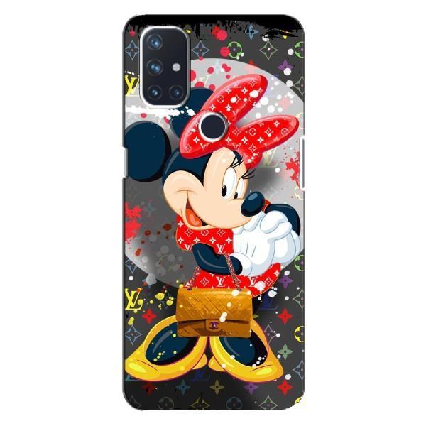 Чехол Disney Mouse OnePlus Nord 10 5G (PREMIUMPrint) – Minni с бантиком