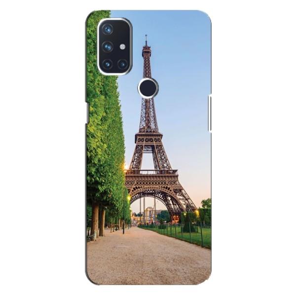 Чехол Эйфелева Башня для OnePlus Nord 10 5G - (AlphaPrint) – Дорога в Париж