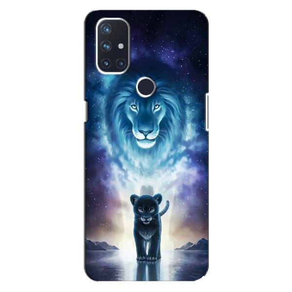 Чохол з картинкою ЛЕВ для OnePlus Nord 10 5G (VPrint) – Маленький лев