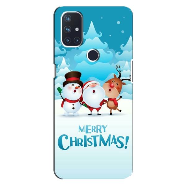 Рождественские Чехлы для OnePlus Nord 10 5G (VPrint) – Merry Christmas