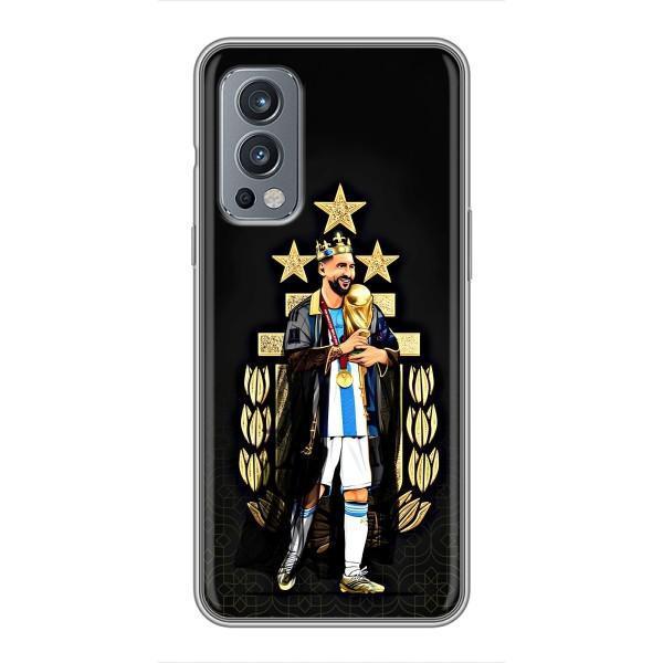 Чехлы для OnePlus Nord 2 (Leo чемпион) (AlphaPrint) – Месси Король