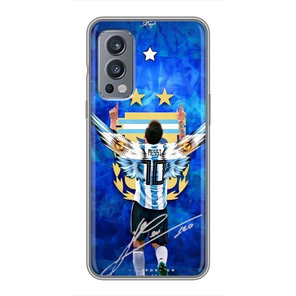Чехлы для OnePlus Nord 2 (Leo чемпион) (AlphaPrint) – Месси сборная