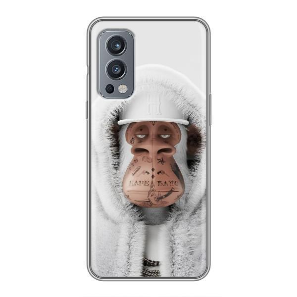 Чохли з Мавпами NFT для OnePlus Nord 2 (AlphaPrint) – мавпа NFT в тату