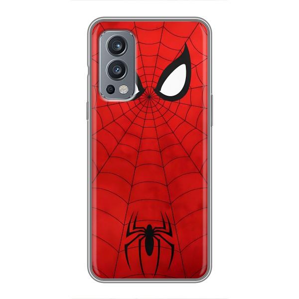 Чехол с человеком пауком для OnePlus Nord 2 - (AlphaPrint) – Паук (Марвел)