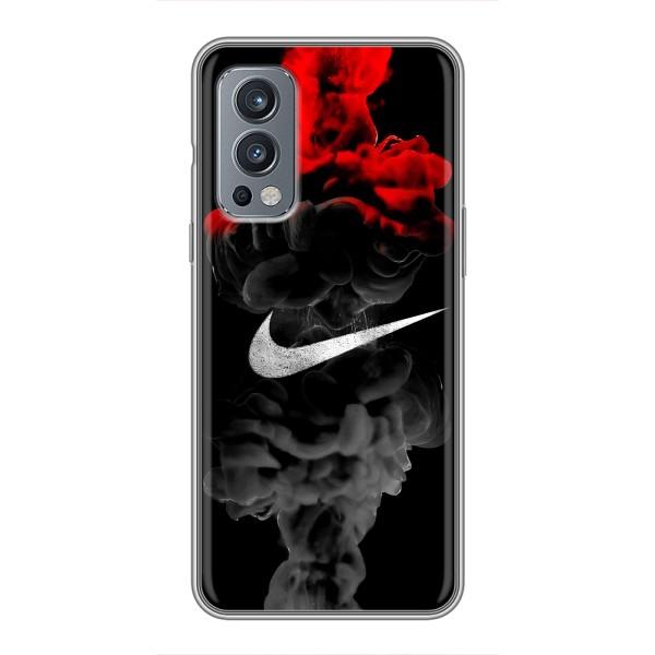 Чехол с логотипом Найк на OnePlus Nord 2 – Найк на черном