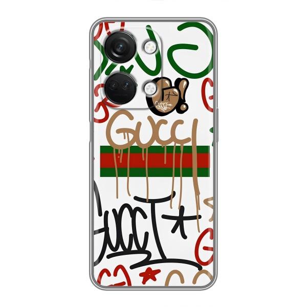 Брендновые Чехлы для OnePlus Nord 3 5G - (PREMIUMPrint) – Стиль GUUCI