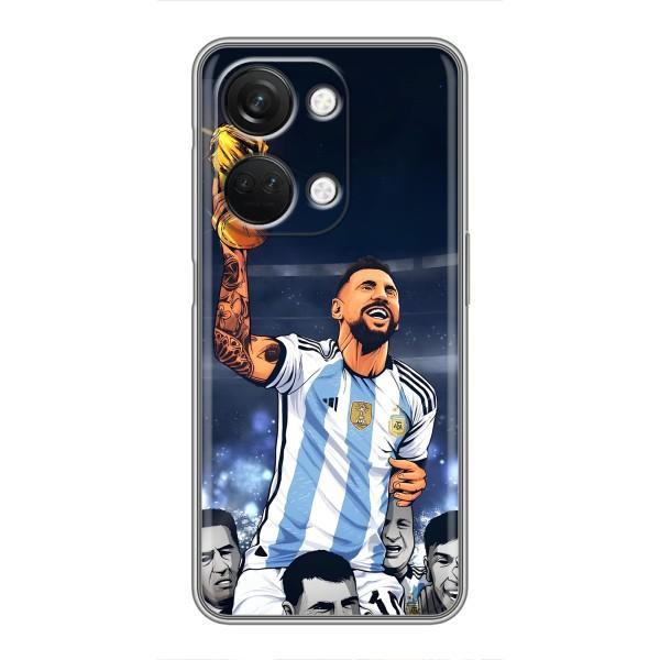 Чехлы для OnePlus Nord 3 5G (Leo чемпион) (AlphaPrint) – Месси с кубком