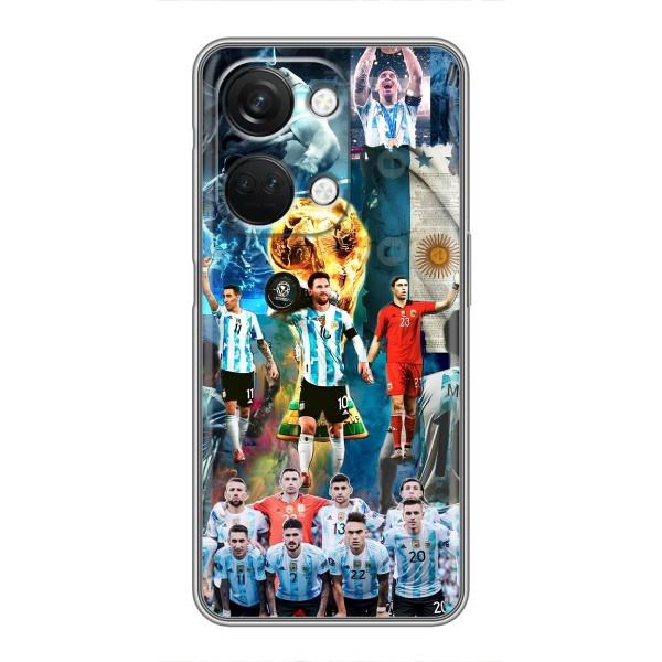 Чехлы Месси для OnePlus Nord 3 5G (AlphaPrint) – Аргентина Месси