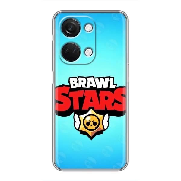 Чехлы Brawl Stars для OnePlus Nord 3 5G (AlphaPrint) – Лого Бравл Старс