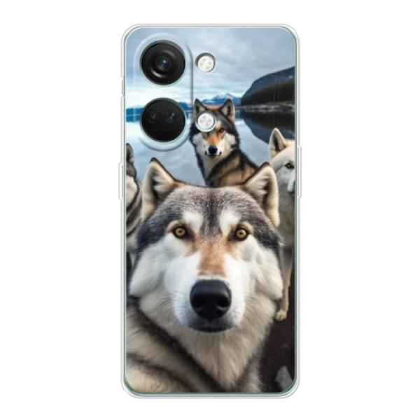 Чехол с Хаски для OnePlus Nord 3 5G - (AlphaPrint) – Селфи ХАски