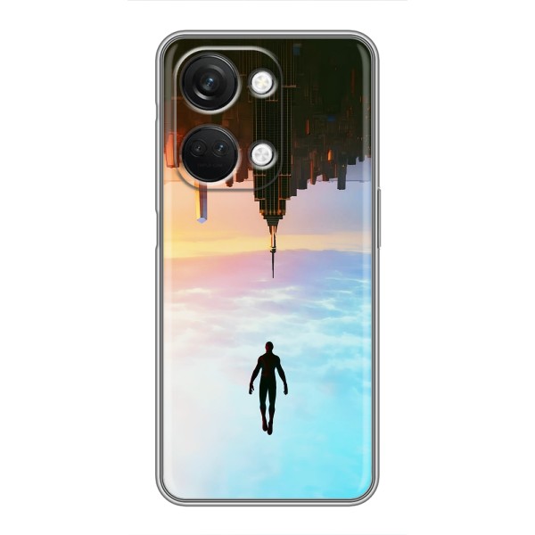Чехол с человеком пауком для OnePlus Nord 3 5G - (AlphaPrint) – Паук человек