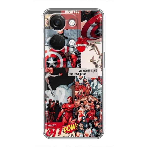 Чехол МАРВЕЛ для ВанПлас Норд 3 5G (AlphaPrint) – Марвел Комикс