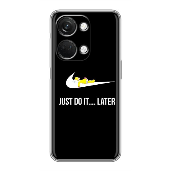Чехол с логотипом Найк на OnePlus Nord 3 5G – Nike just do it