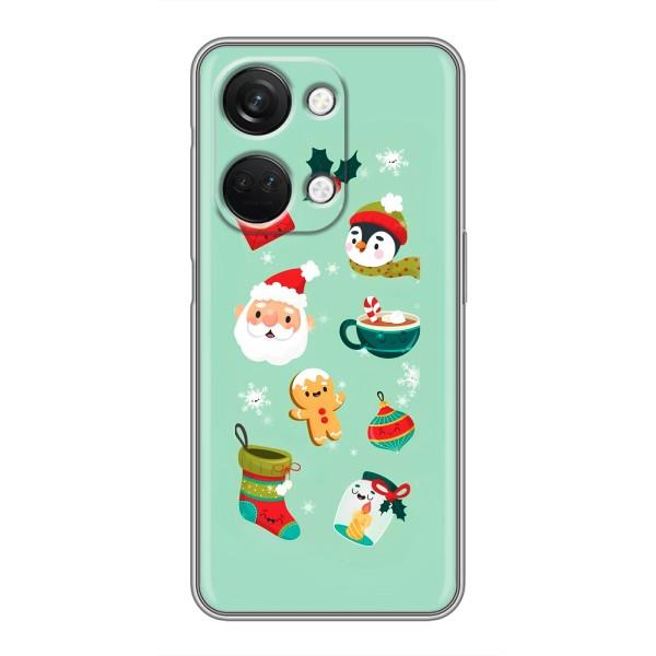 Новогодние Чехлы для ВанПлас Норд 3 5G (VPrint) – Настроение НГ