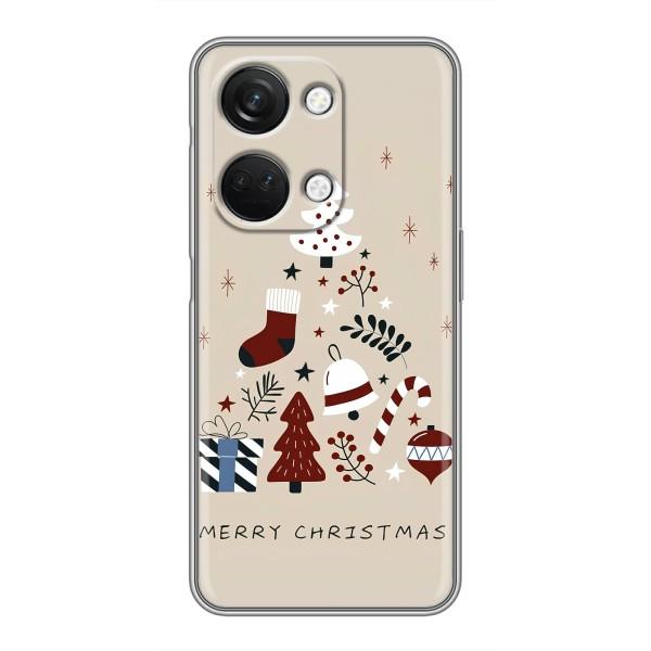 Різдвяні Чохли для OnePlus Nord 3 5G (VPrint) – Merry Christmas