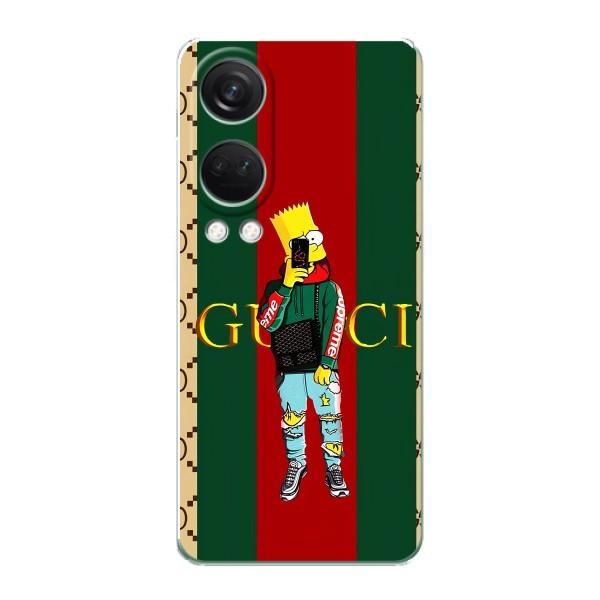 Брендновые Чехлы для OnePlus Nord 4 - (PREMIUMPrint) – Барт ГУЧЧИ