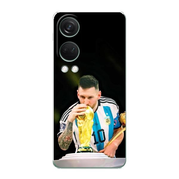 Чехлы для OnePlus Nord 4 (Leo чемпион) (AlphaPrint) – Кубок Месси