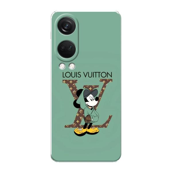 Чехлы Луи Витон для OnePlus Nord 4 (AlphaPrint - LOUIS VUITTON) – Микки Маус LV