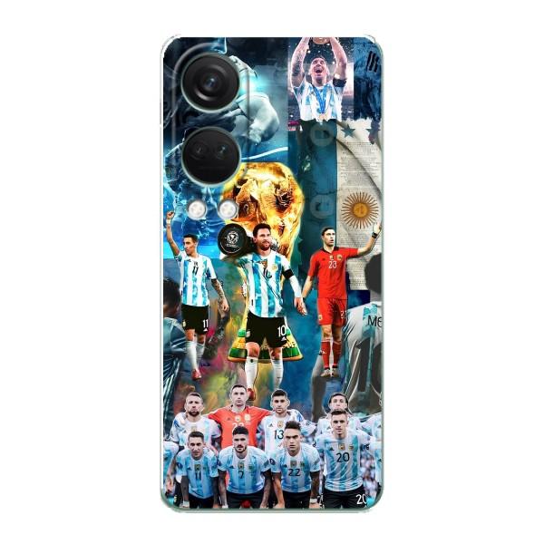 Чехлы Месси для OnePlus Nord 4 (AlphaPrint) – Аргентина Месси