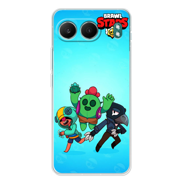 Чехлы Brawl Stars для OnePlus Nord 4 (AlphaPrint) – Тріо героїв