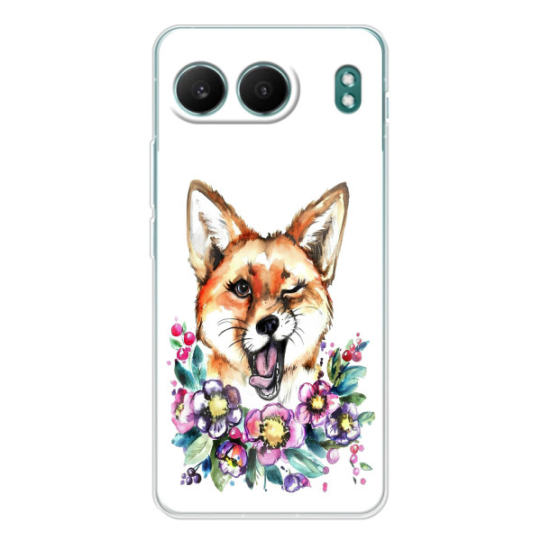 Чохли з картинкою Лисичка для OnePlus Nord 4 (VPrint) – Весела лисичка