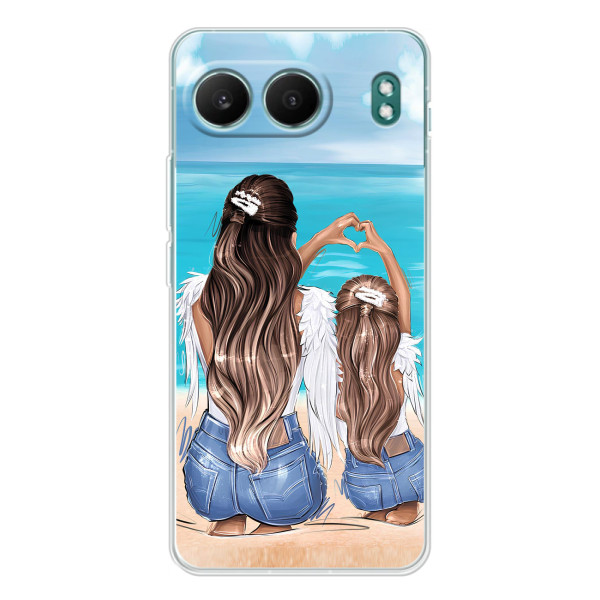 Чехол с печатью для OnePlus Nord 4 - (Мама с ребенком) (AlphaPrint) – Мама с доченькой