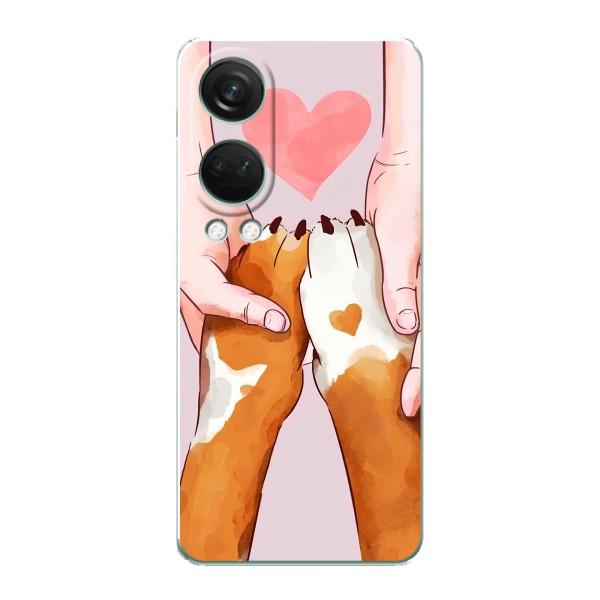 Чехлы с собаками для OnePlus Nord 4 (VPrint) – Любовь к собакам