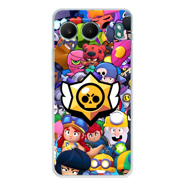 Чехол для OnePlus Nord 4 Бравл Старс (VPrint) – Лого Brawl Stars