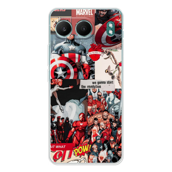 Чохол МАРВЕЛ для OnePlus НоРД 4 (AlphaPrint) – Марвел Комикс