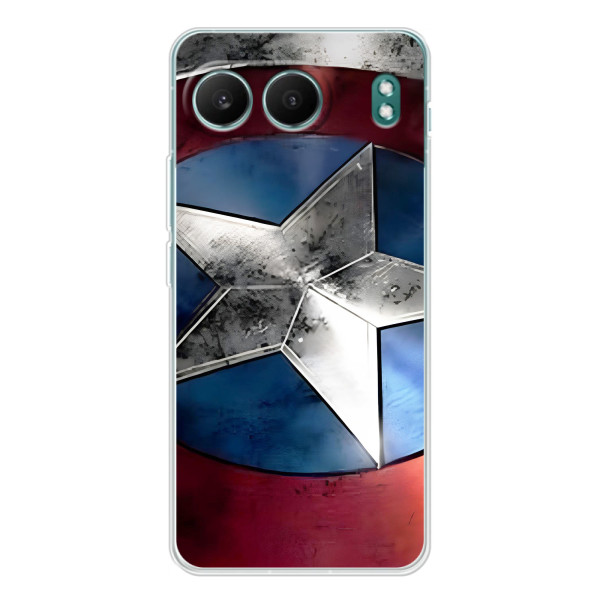 Чохол МАРВЕЛ для OnePlus НоРД 4 (AlphaPrint) – Щит Капітана Америки