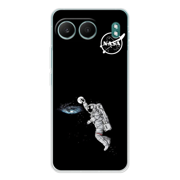 Силіконовый бампер з принтом "Наса" на OnePlus Nord 4 – Космонавт баскетболіст