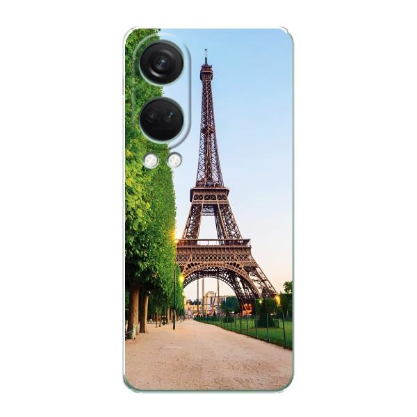 Чехол Эйфелева Башня для OnePlus Nord 4 - (AlphaPrint) – Дорога в Париж